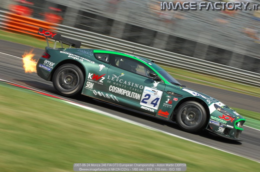 2007-06-24 Monza 246 FIA GT3 European Championship - Aston Martin DBRS9